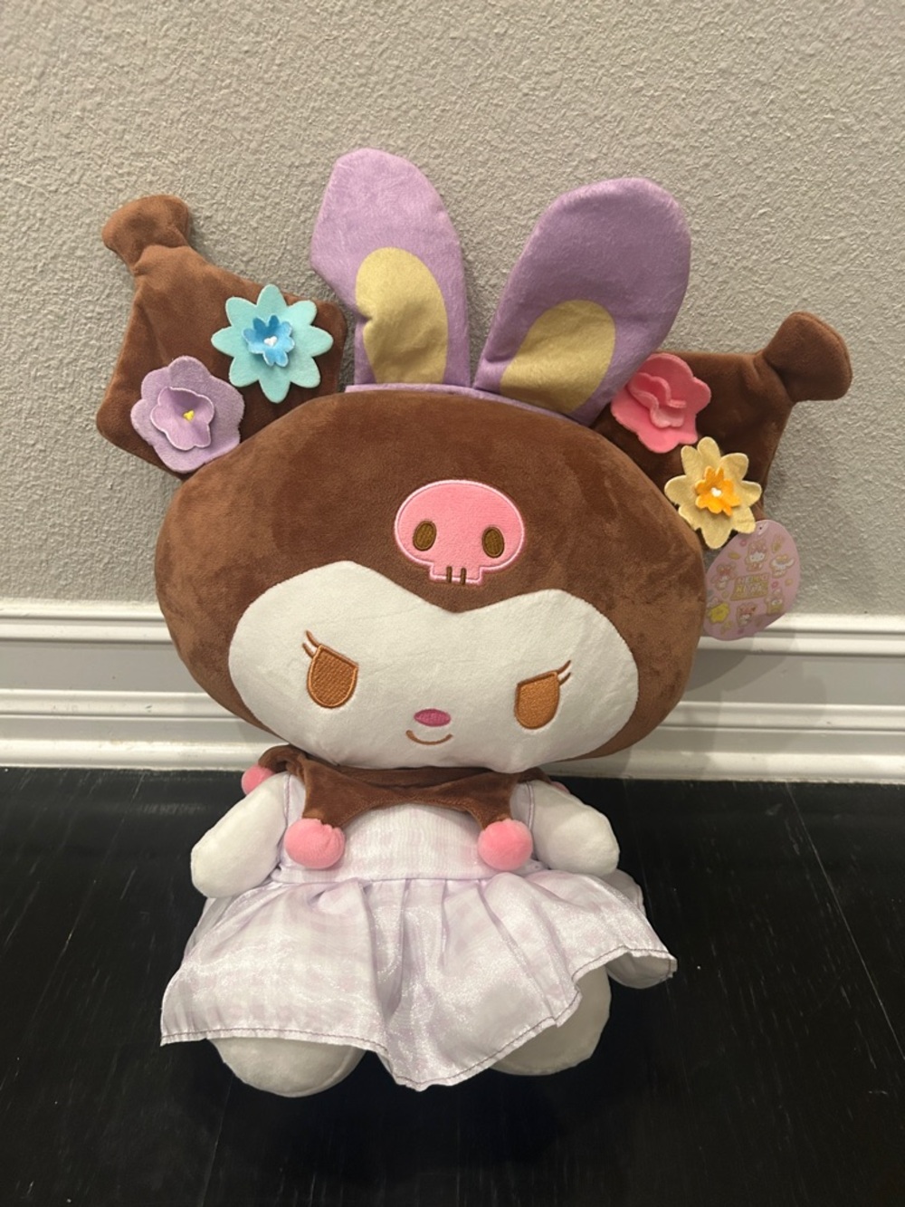 Sanrio Hello Kitty and friends Jumbo Easter Kuromi plush